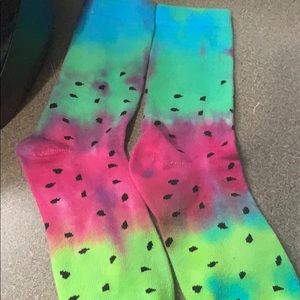 Tie dye socks